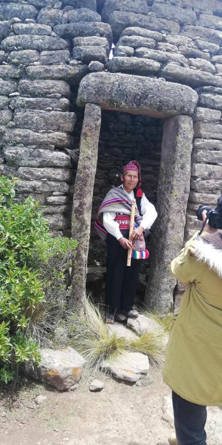 Huillanopampa Taquile Hospedaje Mario المظهر الخارجي الصورة