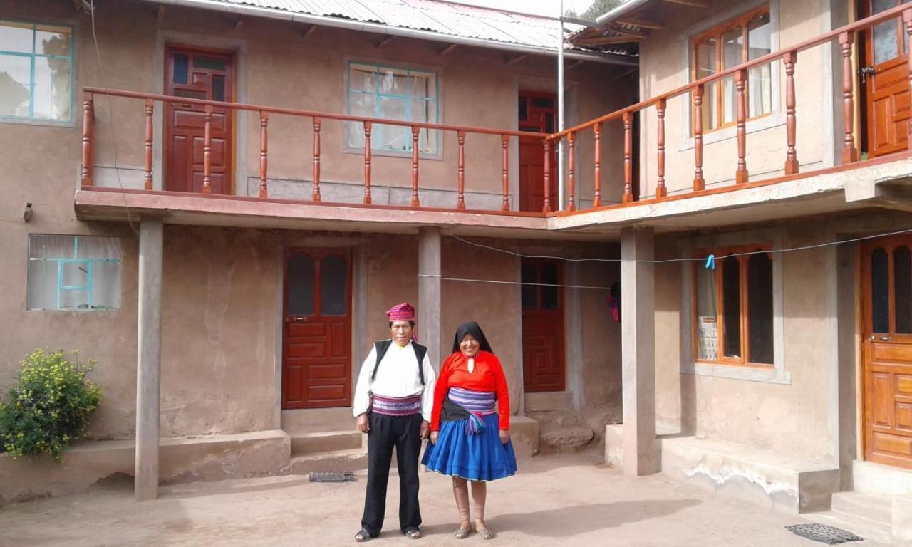 Huillanopampa Taquile Hospedaje Mario المظهر الخارجي الصورة